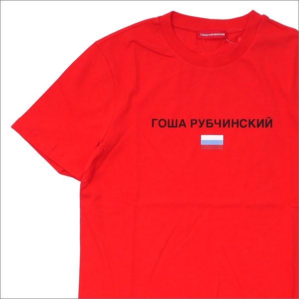 Gosha Rubchinskiy ロンT Tシャツ ゴーシャラブチンスキー GOSHA RUBCHINSKIY(ゴーシャ・ラブチンスキー) Large Logo T-Shirt (T