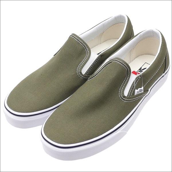 Winter moss vans slip ons clearance