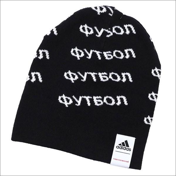 Gosha Rubchinskiy adidas ビーニー Gosha Rubchinskiy Black adidas Originals Edition Knit Beanie