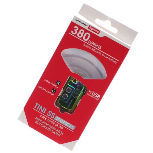 Supreme（シュプリーム） 新品 SUPREME x ナイトコア NITECORE Tini