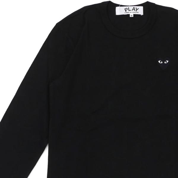 PLAY COMME des GARCONS 新品 プレイ コムデギャルソン BLACK