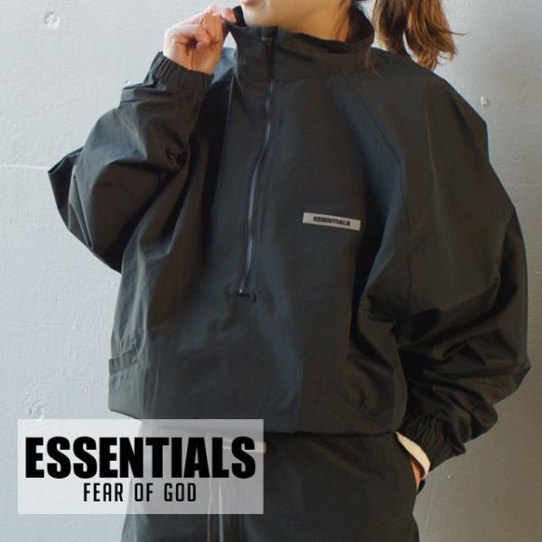 新品 エッセンシャルズ ESSENTIALS HALF-ZIP TRACK JACKET トラック