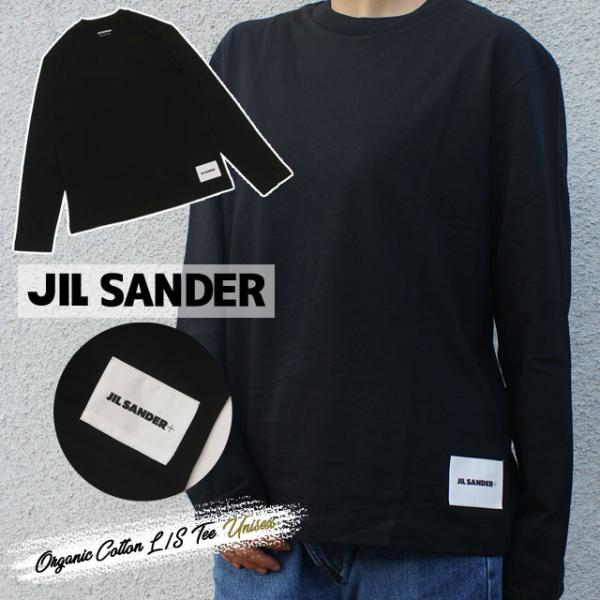 【価格見直しました】 新品 ジルサンダー+ JIL SANDER+ オーガニックコットン 長袖Tシャツ BLACK ブラック 黒 TOPS JIL SANDER（ジルサンダー） 【価格見直しました】新品 ジルサンダー+