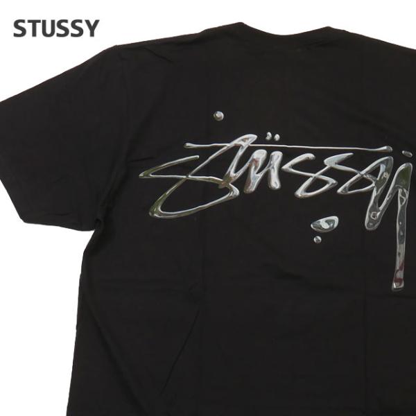 【人気No.1】 TEE MERCURY ステューシー 新品 STUSSY Tシャツ ブラック BLACK トップス