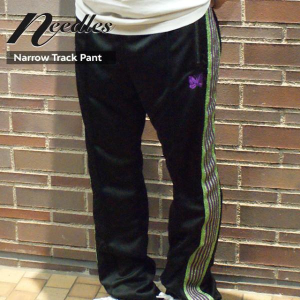 Needles トラックパンツ　ナロータイプ Needles 【数量限定特別価格】 新品 ニードルズ NEEDLES 店舗