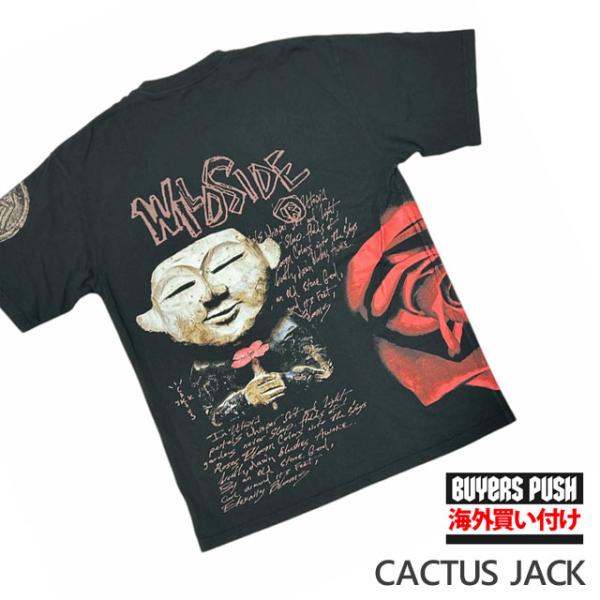 ☆ Cactus Jack x WILDSIDE YOHJI YAMAMOTO コラボTシャツ ☆ Travis Scott CJ X Wildside Yohji Yamamoto Unisex T-Shirt
