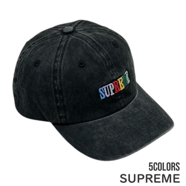 supreme シュプリーム　Pigment CAP キャップ Supreme シュプリーム 2024AW Pigment S Logo 6-Panel