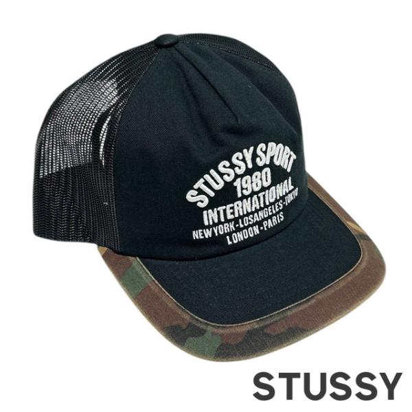 Stussy International Sport ブラックキャップ Stussy International Sport ブラックキャップ - メルカリ