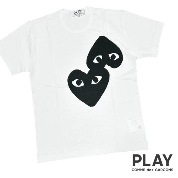 PLAY COMME des GARCONS 新品 プレイ コムデギャルソン OVERLAP