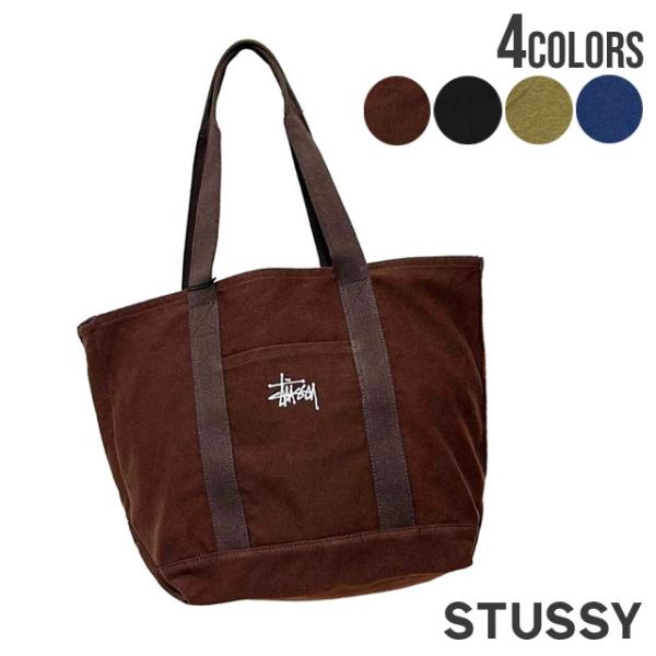 STUSSY 新品 ステューシー CANVAS MARKET TOTE BAG キャンバス