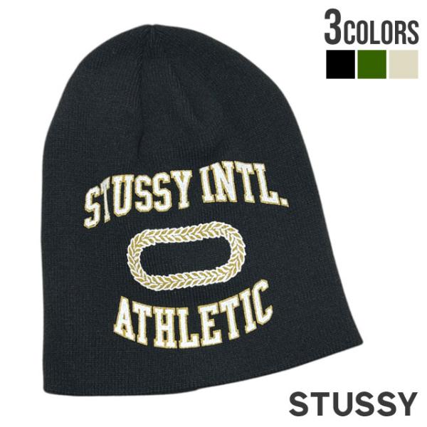 新品 ステューシー STUSSY SKULLCAP INTL ATHLETIC ビーニー スケート ストリート エイトボール ストックロゴ ヘッドウェア STUSSY（ステューシー） 【価格見直しました】 新品 STUSSY SKULLCAP