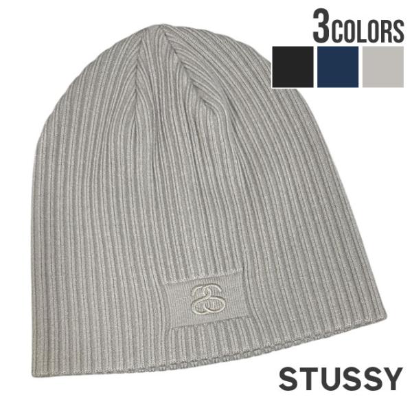 STUSSY（ステューシー） 新品 STUSSY SS RIBBED SKULLCAP ビーニー