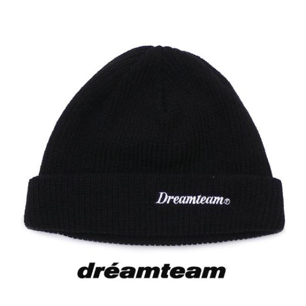 新品 ドリームチーム DREAM TEAM Logo Short Beanie Cap ビーニー