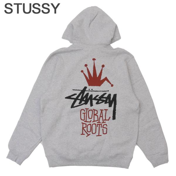 新品 ステューシー STUSSY Global Roots Hood プルオーバー