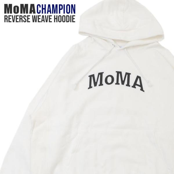 MOMA×champion パーカー 値下げ可！ Rare Champion × MoMA New York Hoodie Reverse Weave XL | eBay
