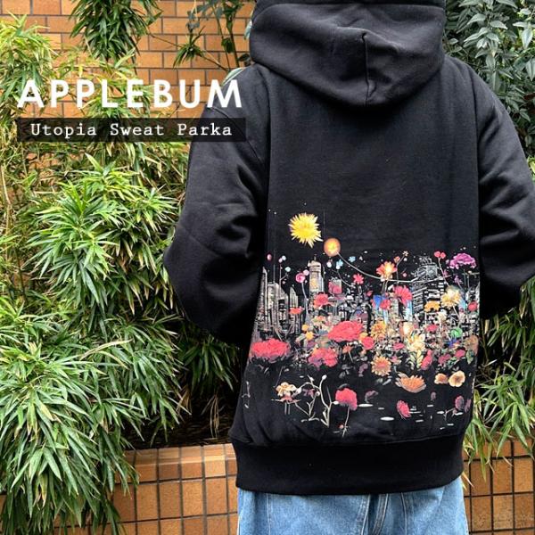 APPLEBUM（アップルバム） 新品 APPLEBUM Utopia Sweat Parka