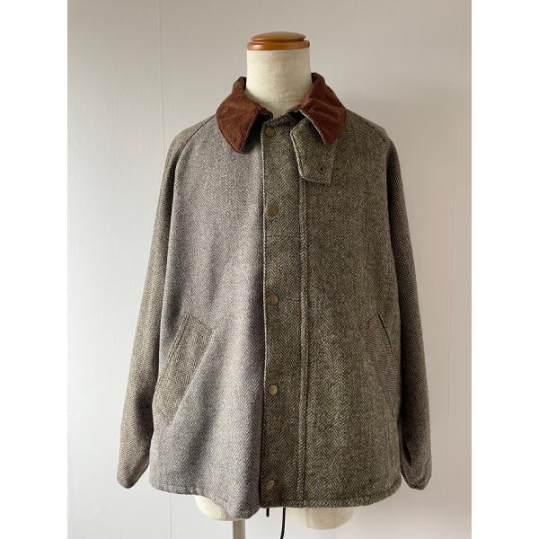 yoused play vintage Yoused ユーズド Hariss Tweed Drivers Jacket