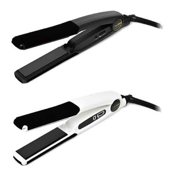 ワンダム スタンダードアイロン AHI-252 ブラック/ホワイト 業務用 ストレート ヘアアイロン ダイヤルスイッチ メンズスタイリング 縮毛矯正 くせ毛 Onedam