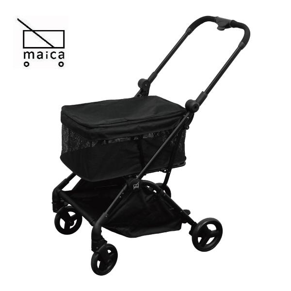 【メーカー直送/代引不可】マイショッピングカート マイカ maica ショッピングカート 4輪 前押し 折りたたみ 高齢者 軽量 静音 買い物カート キャリーカート