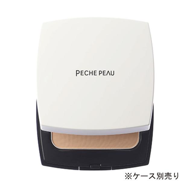 【ネコポス/ポスト投函】ピーチポウ シアーボーテ トリートメント パウダー ファンデーション レフィル 12g ケース別売り メイクアップ シアーライト 肌色補正