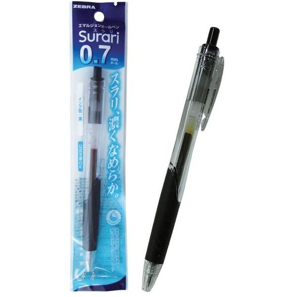 ゼブラ スラリエマルジョンインク0.7(黒) 〔10個セット〕 32-592