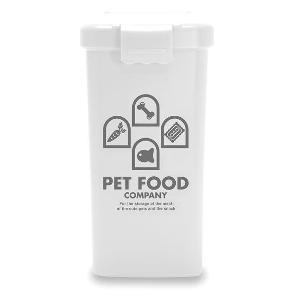 ペットフードカンパニー（L） ホワイト （ペット用品） : エスティム