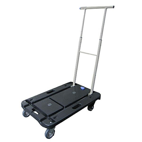 台車 折りたたみ 軽量 小型樹脂運搬車 600×385mm 耐荷重80kgf