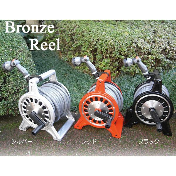 ホースリール 散水 おしゃれ ガーデンレトロホースリール ブロッサリール シルバー レッド ブラック 銀 赤 黒 シャワーノズル付 Buyee Buyee 日本の通販商品 オークションの代理入札 代理購入