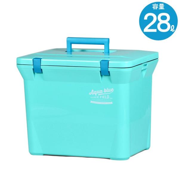 �N�[���[�{�b�N�X �啿 �ۗ� �A�N�A�u���[ 28L 500ml×25�{�� �ۗ�� ���A�� ��� ���{�� �N�[���[�o�b�O �V�����_�[�x���g�t��
