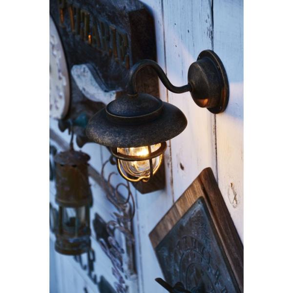 玄関照明 玄関 照明 Led 門柱灯 マリンランプ 門灯 クリアガラス 外灯 屋外照明 照明器具 マリンランプ マリンライト Br1760 An Cl Le クリアガラス レトロ ブラケット 照明器具 おしゃれ Sh0452 Ake エストアガーデン