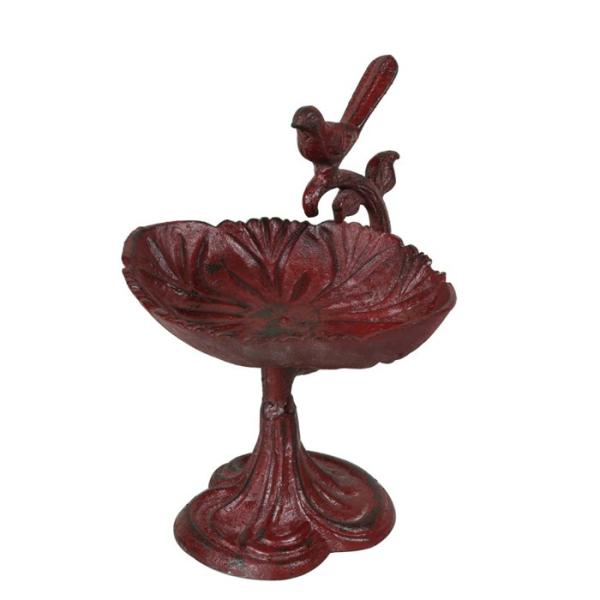 野鳥の餌台　鳥小屋で鳥のさえずりで賑やかお庭演出！バードフィーダーは鳥を対象に設置される給餌器具。かわいい小鳥たちが自然にお庭に集まります。■サイズ(mm)：幅220×高さ265×奥行190■重量(kg)：2.4■材質：鉄鋳物■納期：1週間...