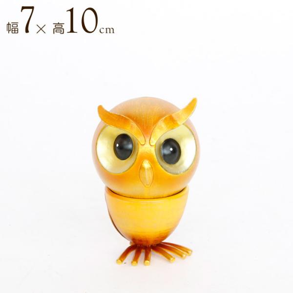 更に値下げしました！激レア　希少　アンティーク　フクロウ　小人　風水　オブジェ ふくろう Owl アンティーク調 フクロウ オウル 置物 置時計