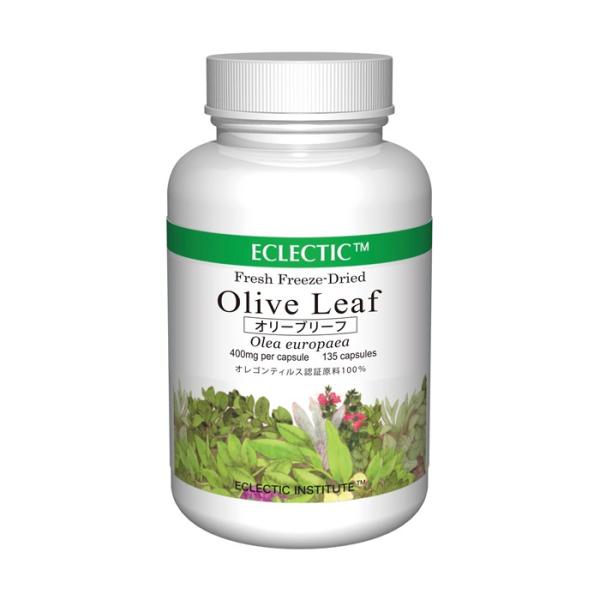 ■ 製品概要ECLECTIC エクレクティック ハーブサプリメント オリーブリーフ FFD 400mgは、オレゴンティルス（オレゴン州有機農法民間基準）認証のオーガニック栽培のオリーブの葉を原料に使用し、エクレクティック研究所独自のフレッシ...