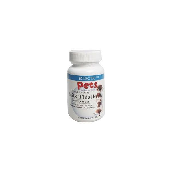 マリアアザミ D 標準化 150mg 90カプセル エクレクティック ペット用ハーブサプリメント ECLECTIC for Pets