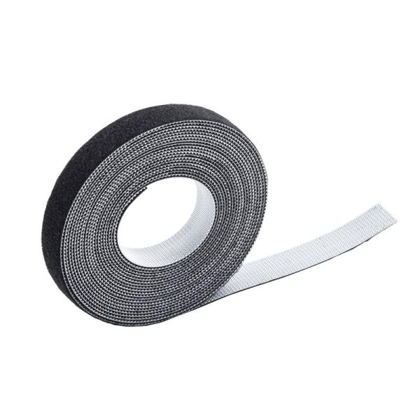 はさみなどでお好きな長さにカットでき、ケーブルをすっきりまとめる面ファスナー。幅10mm×長さ3m、ブラック。※こちらの商品は幅10mm・ブラックです。幅・色ちがいの幅10mm・ホワイト、幅20mm・ブラック、幅20mm・ホワイトは別ページ...