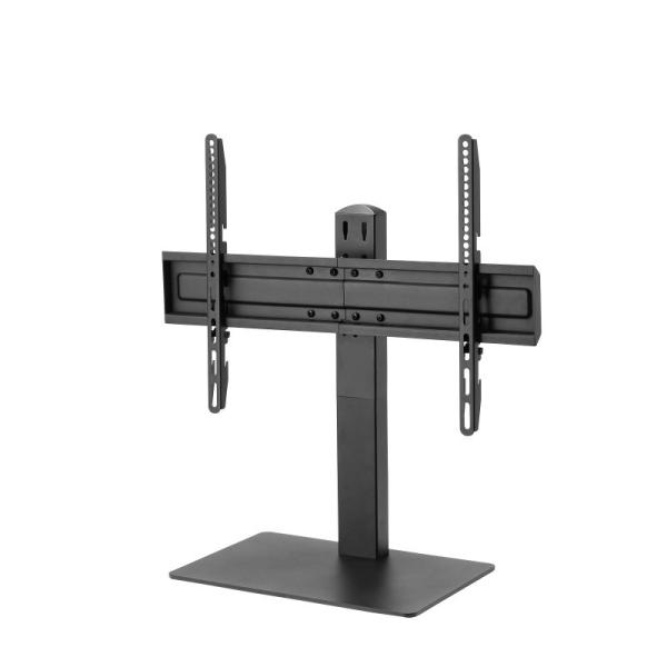 【訳あり新品】※外装パッケージにキズ、汚れがありますが商品は新品です。テレビ台や卓上に設置しやすいテレビスタンド。左右首振りと角度調整と9段階の高さ変更が可能。最大65インチ対応でVESA100〜400に対応。＜関連キーワード＞テレビスタン...