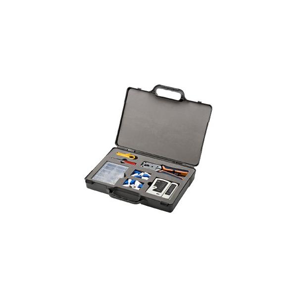 SANWA SUPPLY 訳あり新品 LANケーブル自作工具キット 箱にキズ