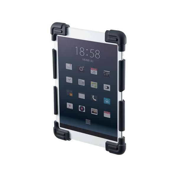 訳あり新品 耐衝撃シリコンケース タブレット 8.9〜11.6インチ ブラック PDA-TABH4BK サンワサプライ 外装にキズ、汚れあり
