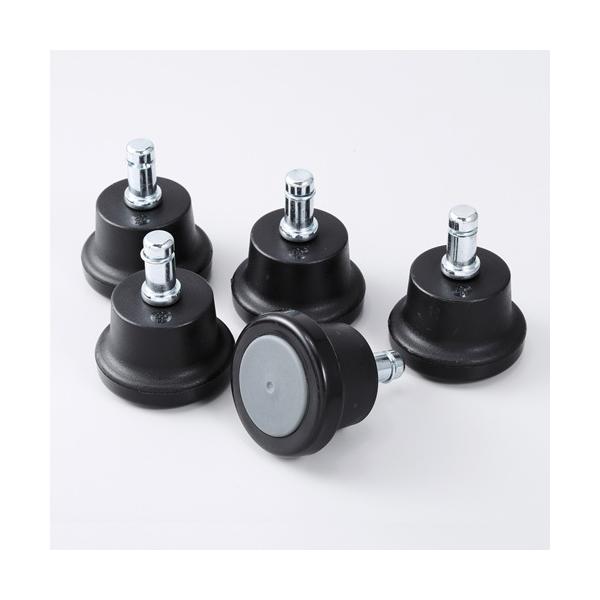 【訳あり新品】※外装パッケージにキズ、汚れがありますが商品は新品です。チェアが転がらないように固定する専用固定脚。床を傷つけにくい接地面ウレタン製。■対応機種：サンワサプライ製の5本足のOAチェア（SNC-078BL・078LGY・079B...