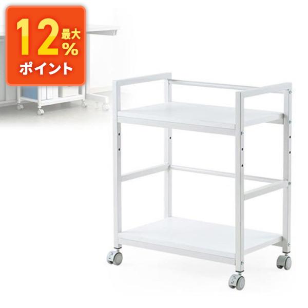 引き出して使えるキャスター付きのデスク下収納です。書類・ファイルやプリンターなどオフィスの定番小物をまとめて収納できます。高さ調整できる棚付きです。<関連キーワード>デスク下収納ワゴン キャスター オフィス 書類 ファイル プリ...