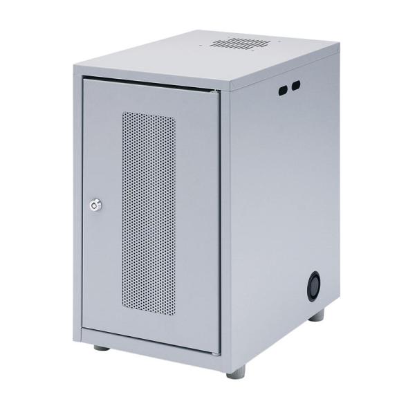 機器収納ボックス ルーター データセンター NAS HDD LANハブ 鍵 棚 扉 セキュリティ アジャスター 棚 EEXP-KBOX1 代引き不可 個人様宅への配送不可