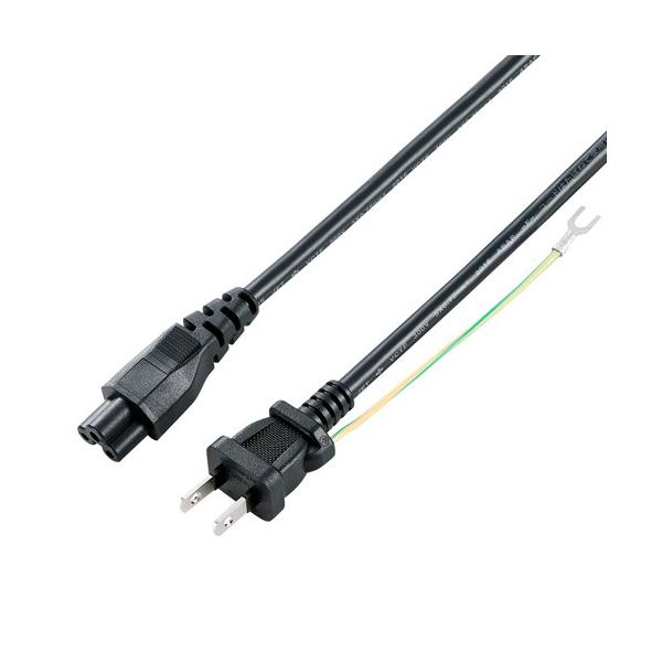 SANWA SUPPLY（サンワサプライ） 電源コード 3P ストレートプラグ 1m
