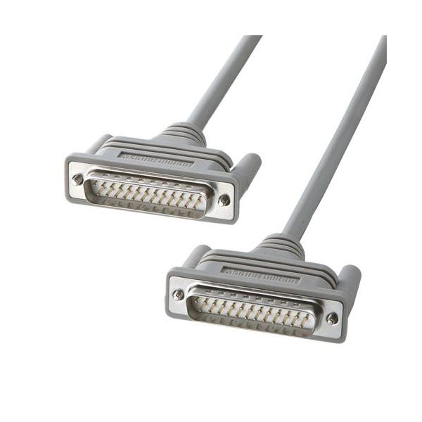 RS-232Cケーブル 1.5m 25pin クロス結線 非同期通信 KRS-107K サンワサプライ ネコポス非対応