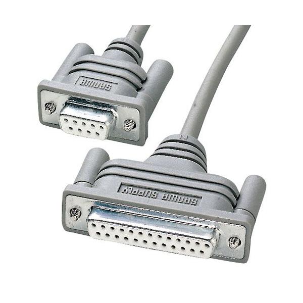 RS-232Cケーブル 2m インタリンク用 クロス結線 KRS-L925-2K サンワサプライ ネコポス非対応