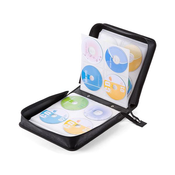 他サイト： CD DVDケース 320枚収納 ブラック out-EZ2-FCD030 アウトレットの商品画像