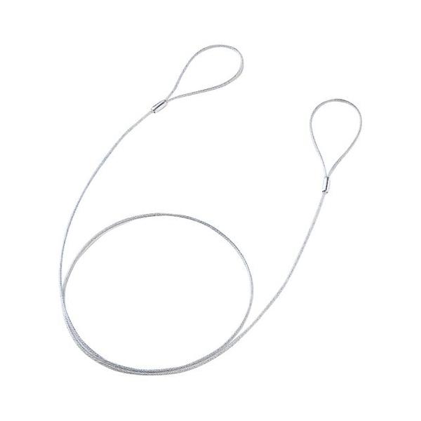 eセキュリティ長さ1.0m、太さ2.2mmワイヤー。