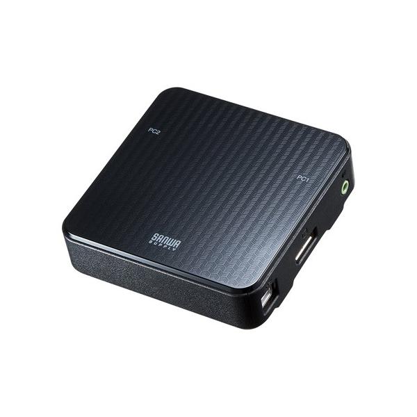 訳あり新品 パソコン自動切替器 2:1 DisplayPort対応 手元スイッチ付き  SW-KVM2WDPU サンワサプライ 箱にキズ、汚れあり