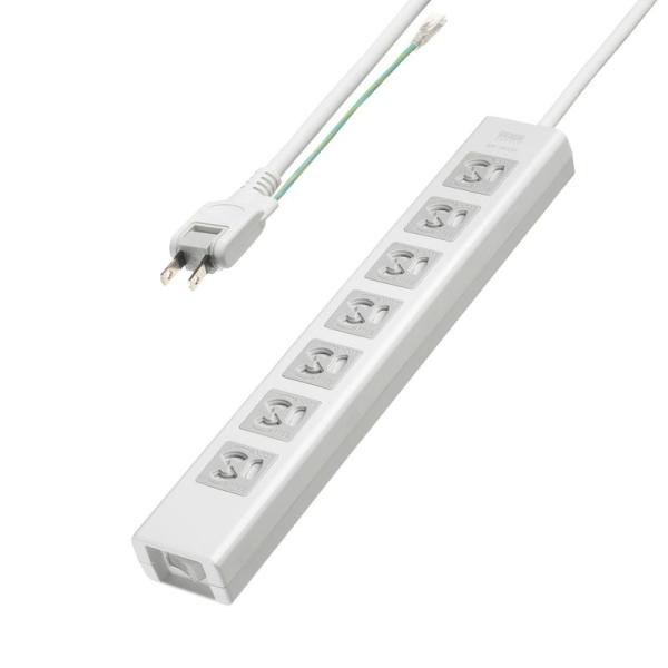 SANWA SUPPLY（サンワサプライ） 電源タップ 7個口 2m 雷ガード