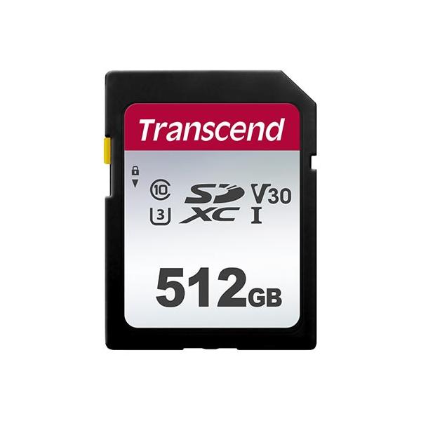 SDXCJ[h 512GB Class10 UHS-I V30 TS512GSDC300S Transcend gZh lR|XΉ