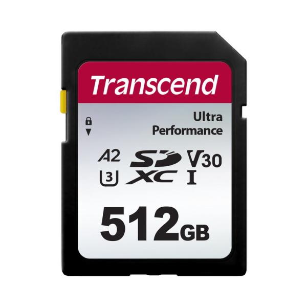 SDXCJ[h 512GB UHS-I U3 V30 A2 TS512GSDC340S Transcend gZh lR|XΉ